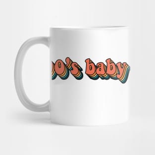 millennial design 90s baby tee Mug